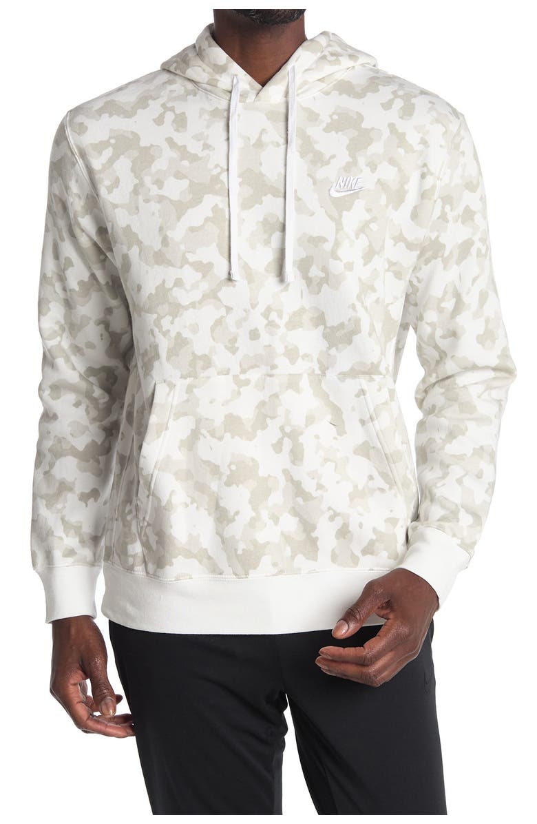 Nike Club Camo Hoodie, Main, color, 