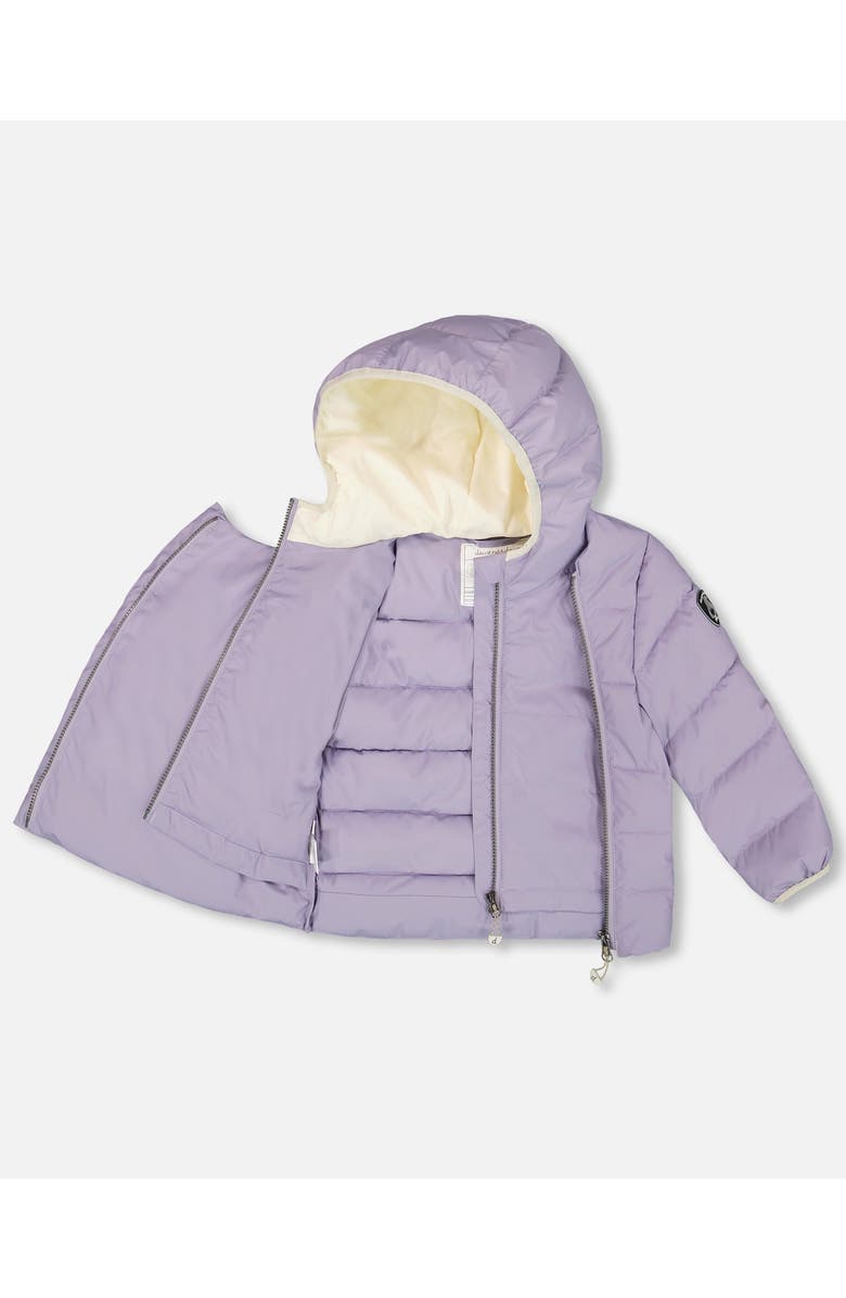 Deux par Deux Compressible Winter Puffy Coat Designed for Car Seat, Alternate, color,