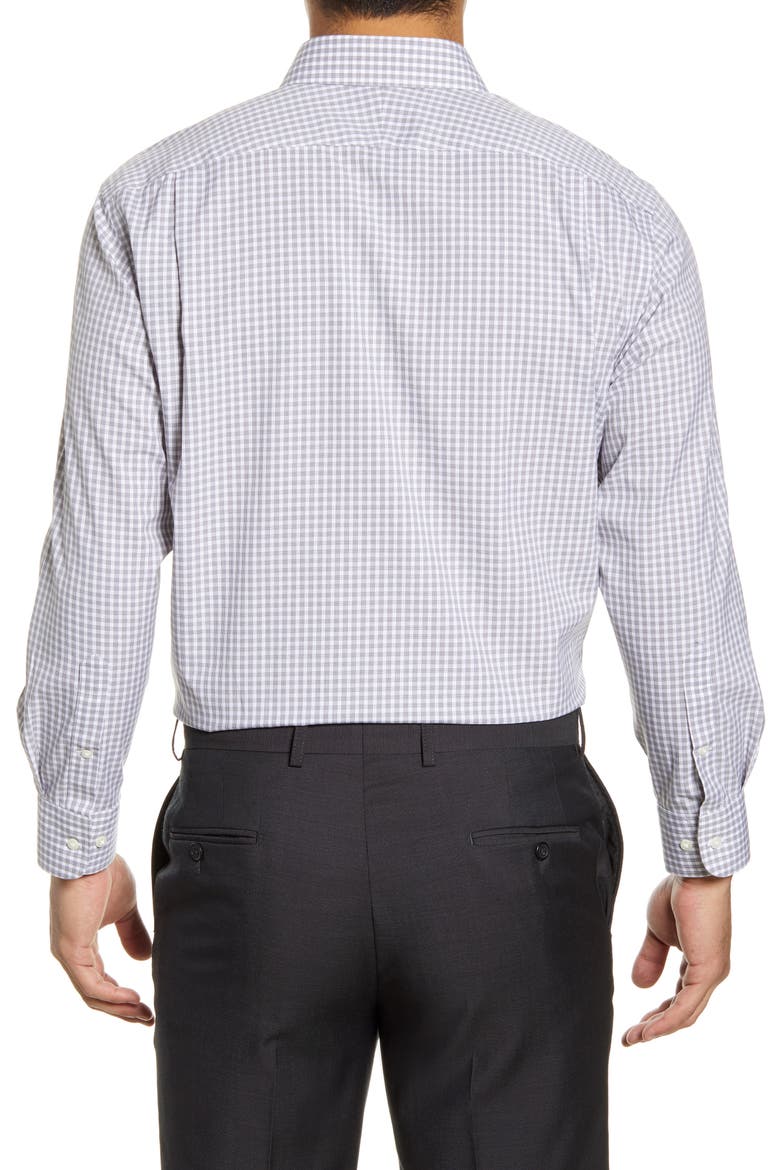 Smartcare™ Traditional Fit Check Dress Shirt, Alternate, color, GREY PAVEMENT