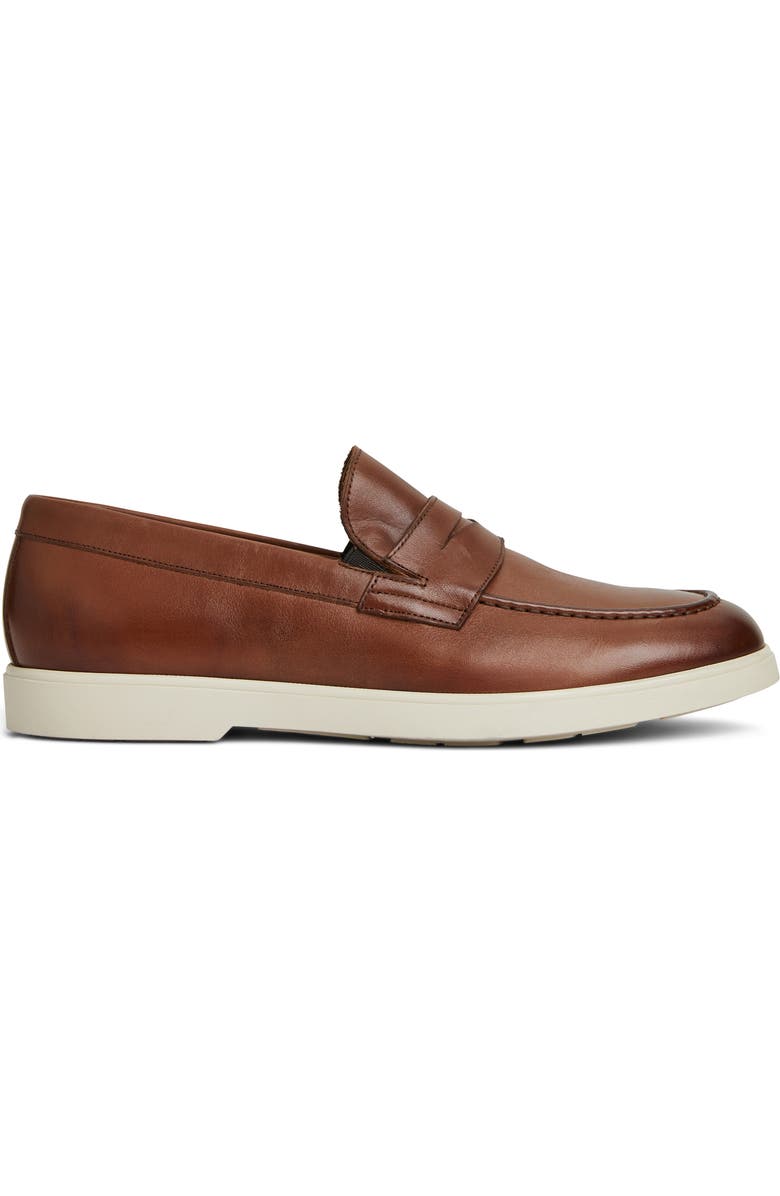 Bruno Magli Ettore Penny Loafer, Alternate, color, Cognac