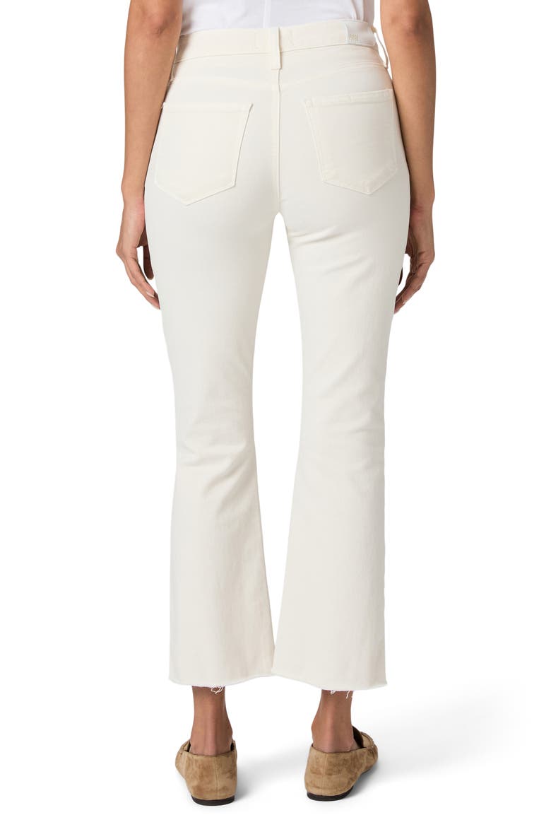 Mason Raw Hem Ankle Straight Leg Jeans, Alternate, color, CREAM CLOUD