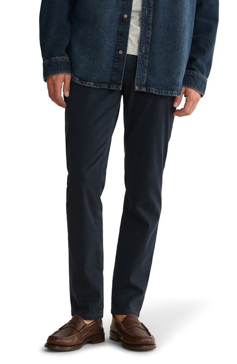 AMS Slim Cotton Stretch Twill 5-Pocket Pants