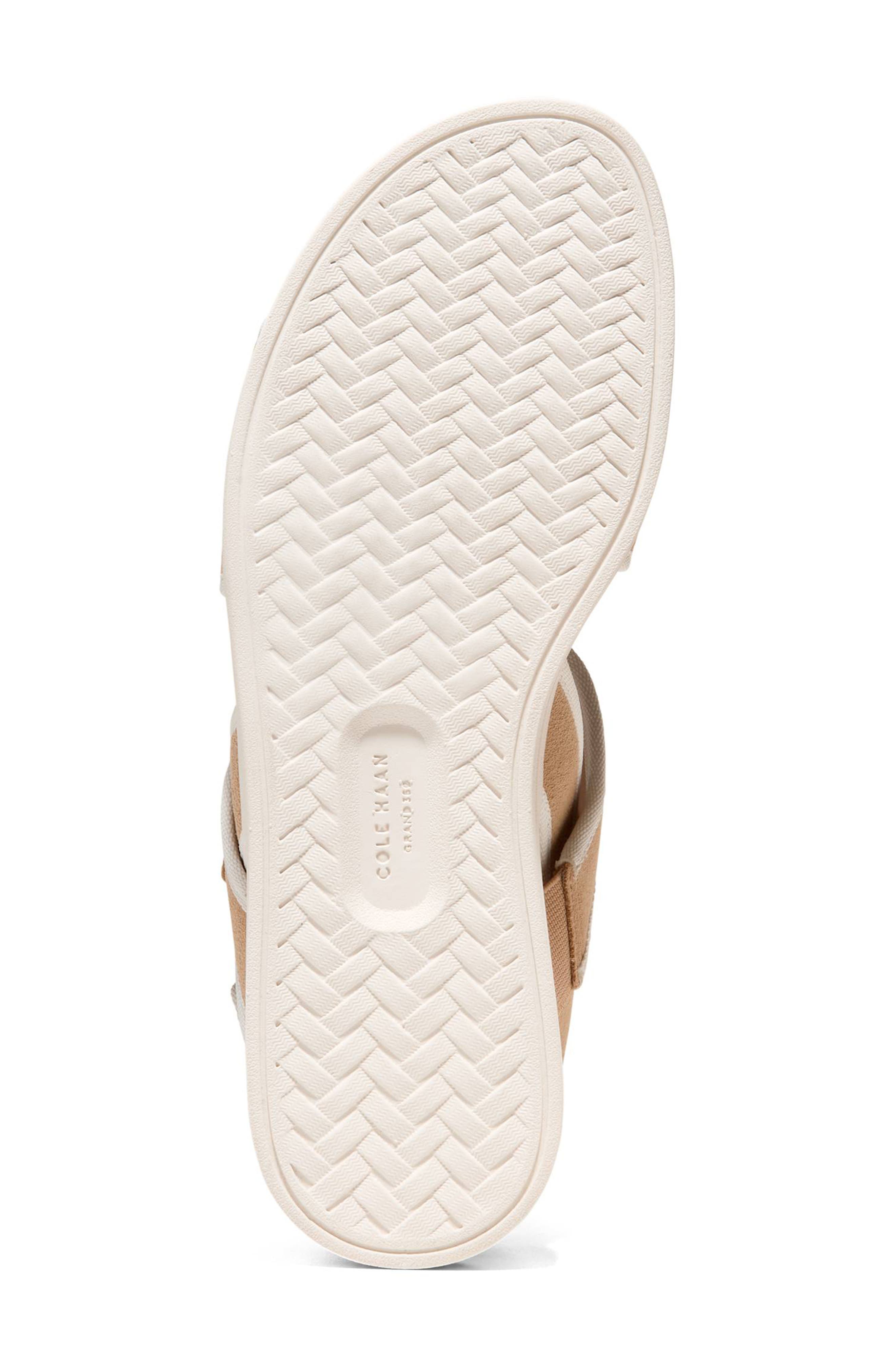 Nantucket Drift Sandal, Alternate, color, TUSCAN SAND/ POWDER GROS GRAIN