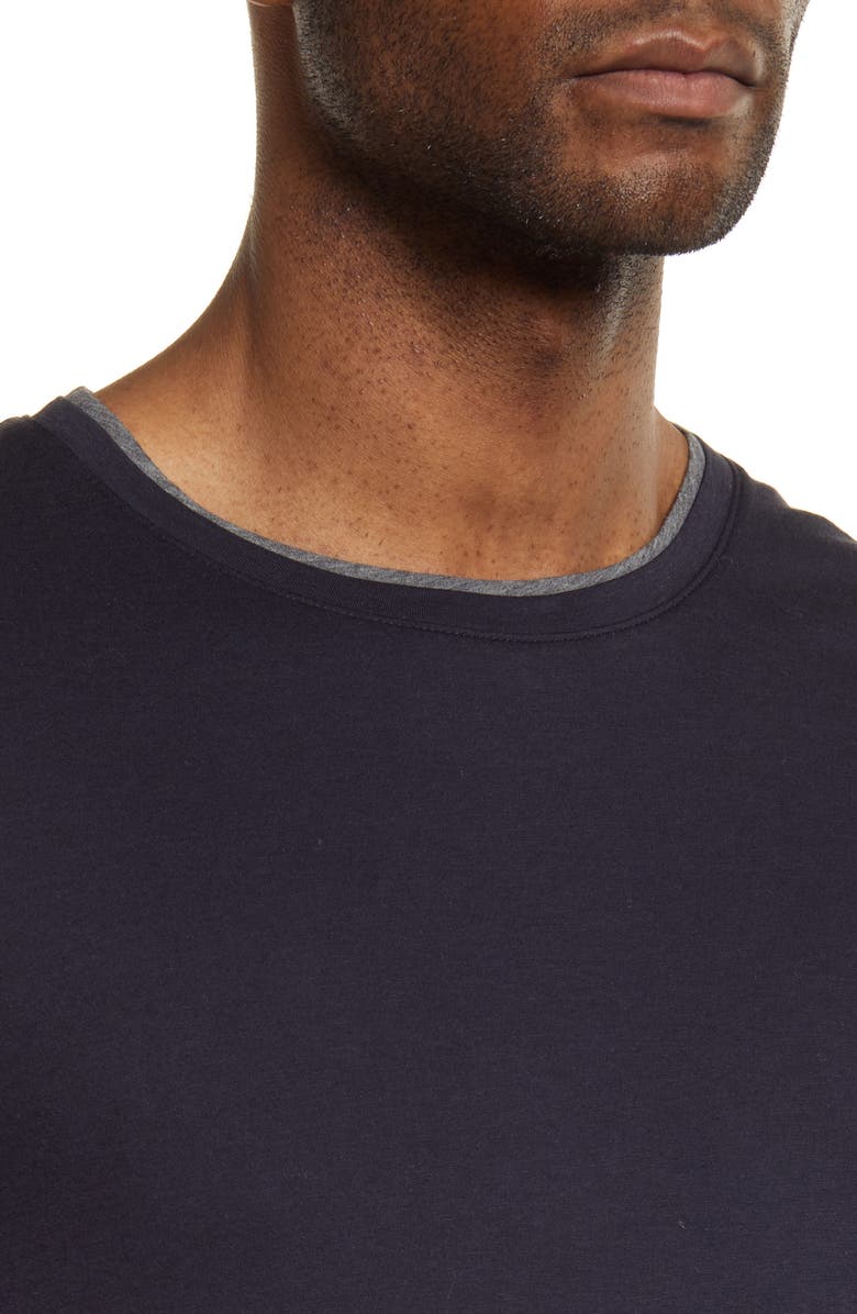 Vince Double Layer Long Sleeve T-Shirt, Alternate, color,