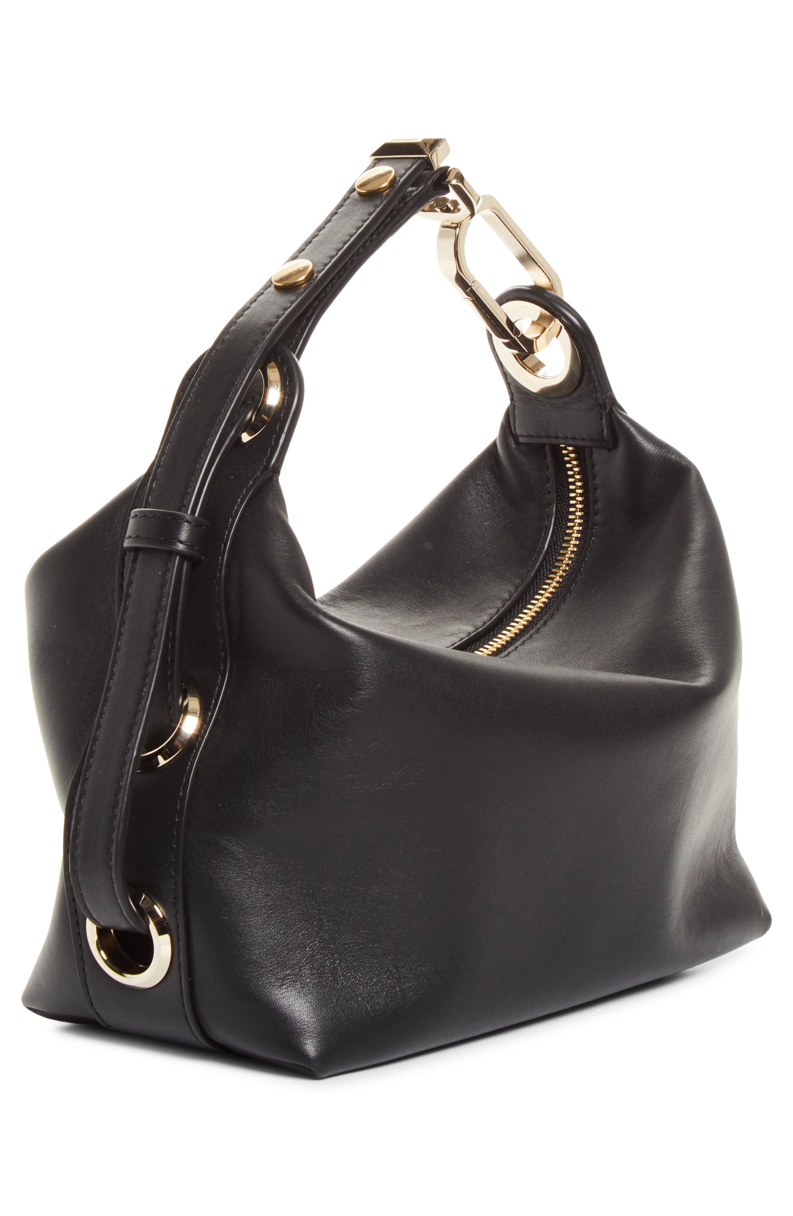 Flo Leather Pouch, Alternate, color, BK01 BLACK