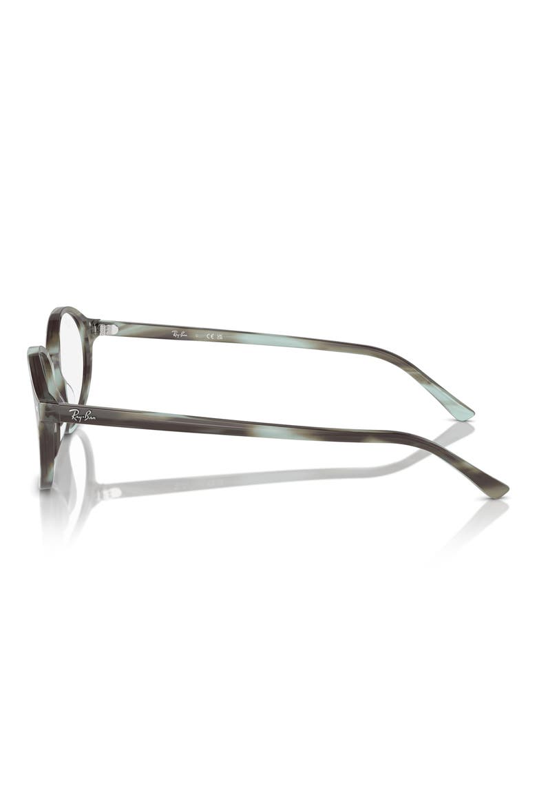 RX5429 51mm Oval Optical Glasses, Alternate, color, STRIPED GREEN
