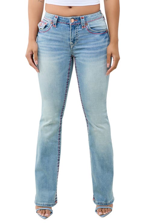 Becca Super T Mid Rise Bootcut Jeans
