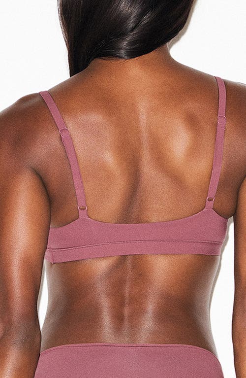 Skims Fits Everybody Triangle Bralette In Pink