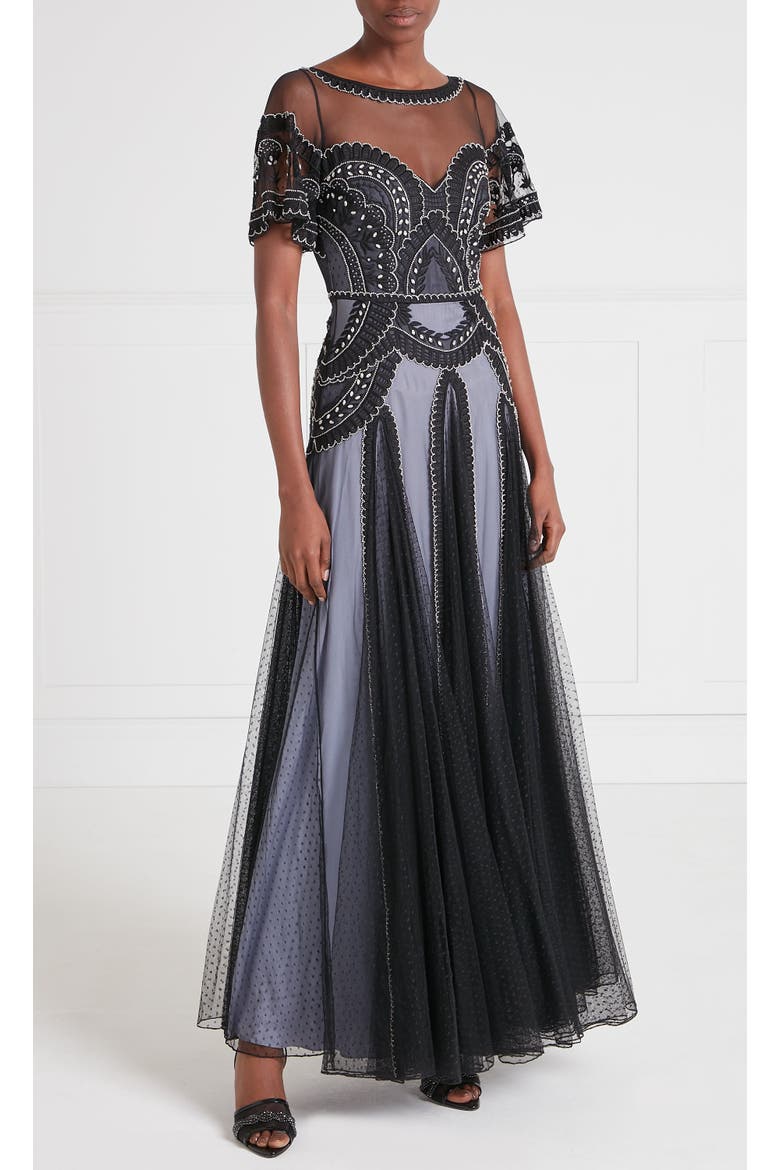 Camille Gown, Main, color, Black