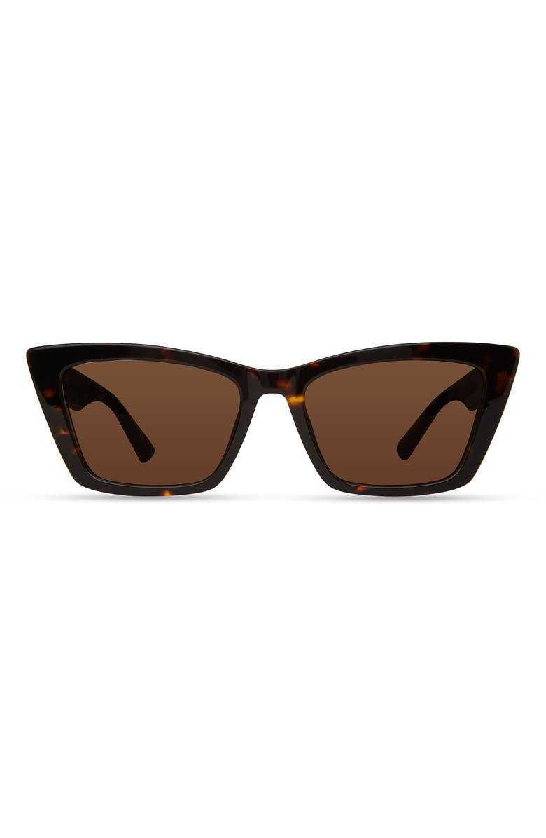 Derek Lam 10 Crosby Shay Sunglasses, Main, color, Tortoise