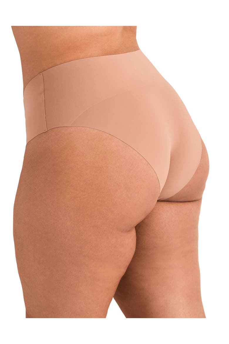 Trista High Cut Panties, Alternate, color, Medium beige