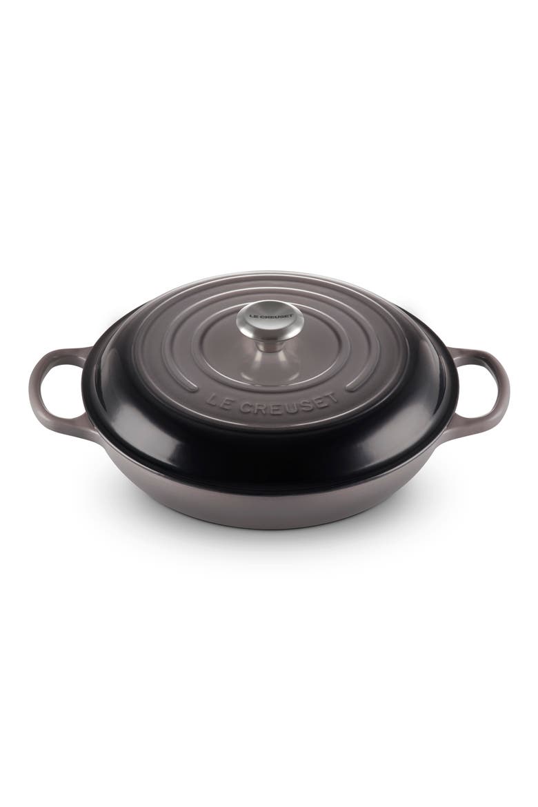 Signature 9-Piece Enameled Cast Iron Set, Alternate, color, OYSTER