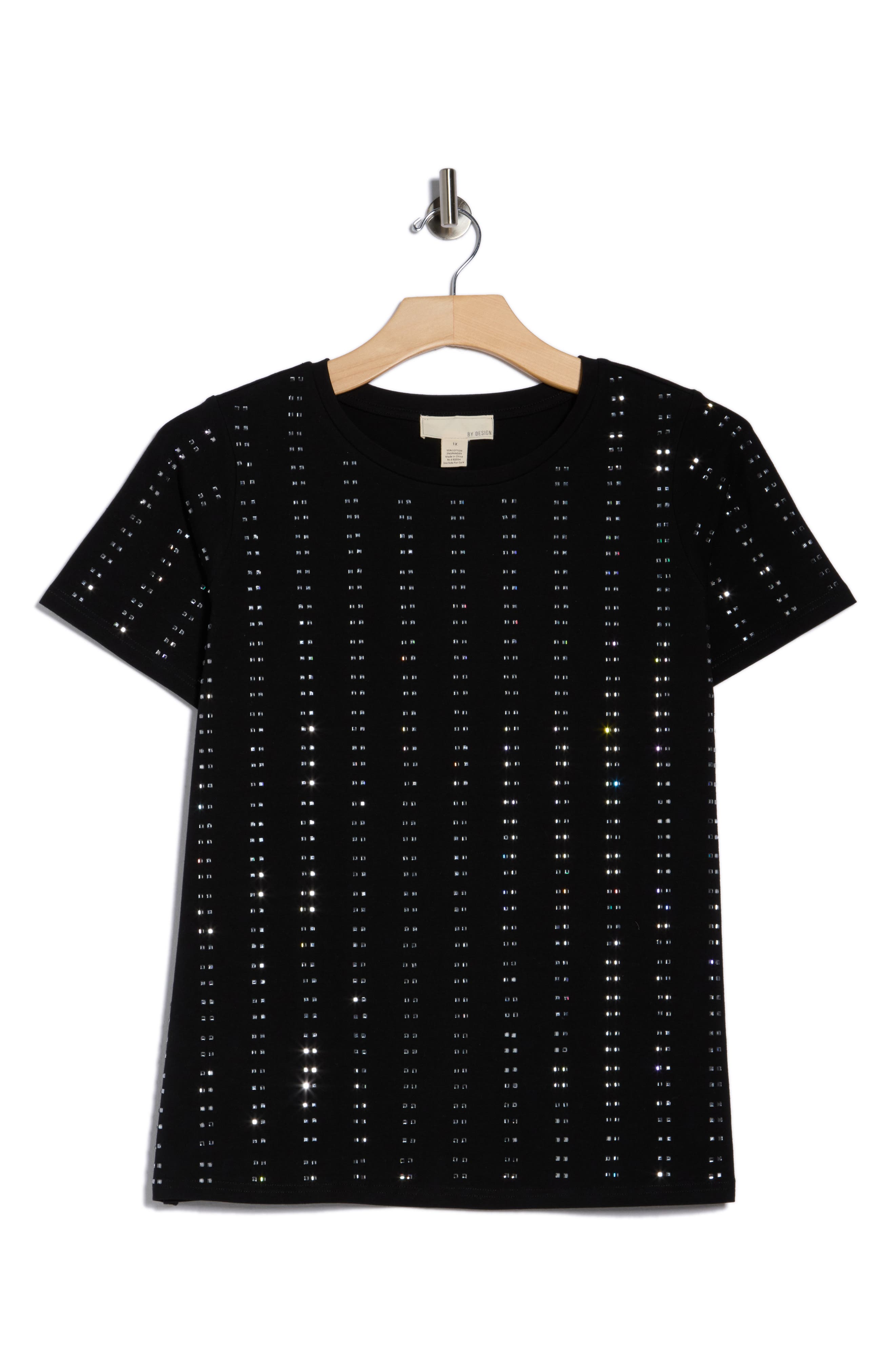 BY DESIGN Jaima Embellished T-Shirt