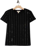 BY DESIGN Jaima Embellished T-Shirt