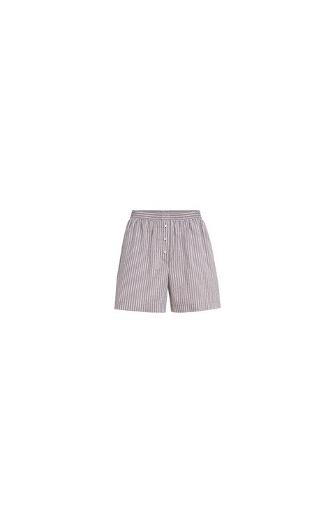 Pyjama-style shorts with monili