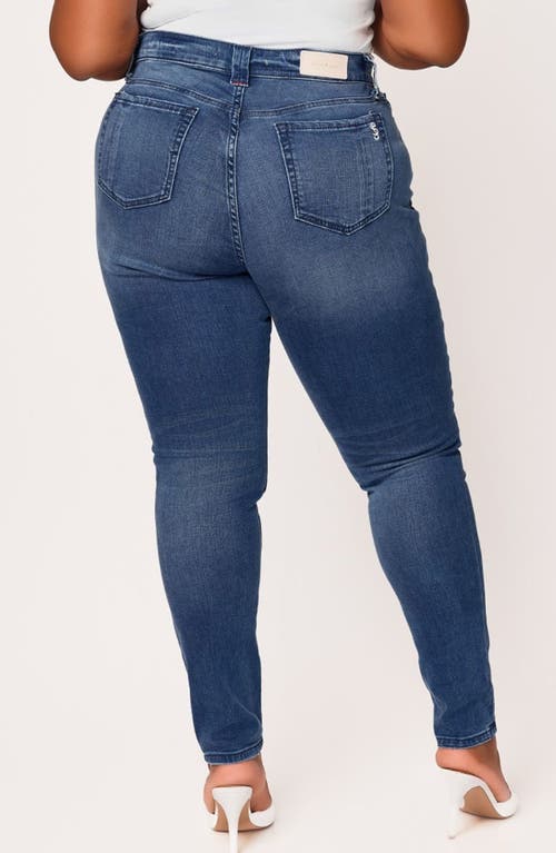 Shop Slink Jeans High Waist Skinny Jeans In Raelynn