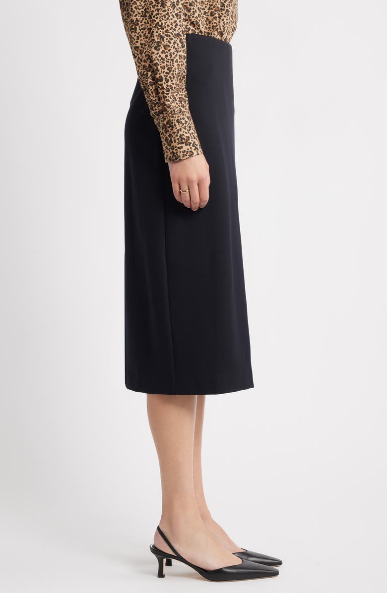 Caslon<sup>®</sup> Ponte Pencil Skirt, Alternate, color, Black