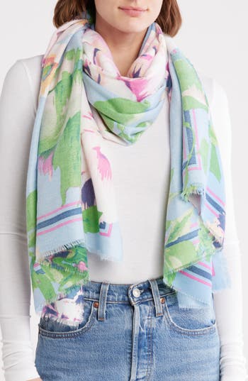 Vince Camuto Ikat Blooms Wrap