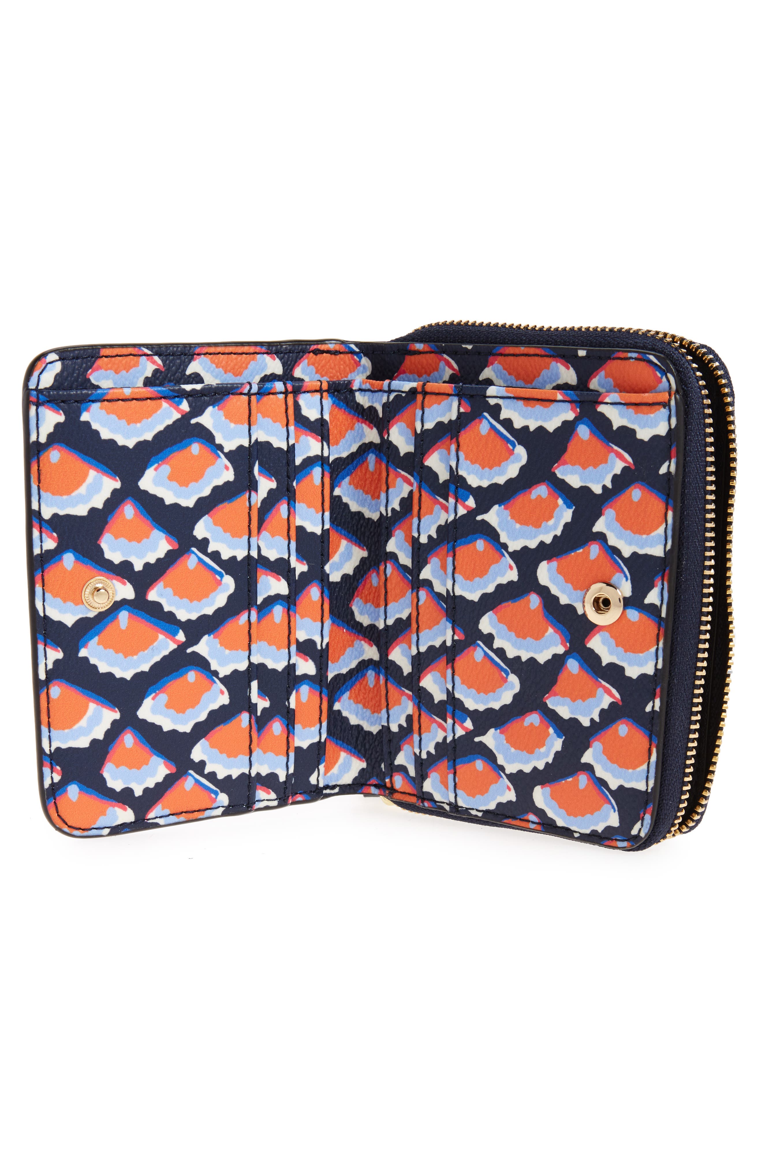 Tory Burch Kerrington Zip Around Case, Alternate, color, 