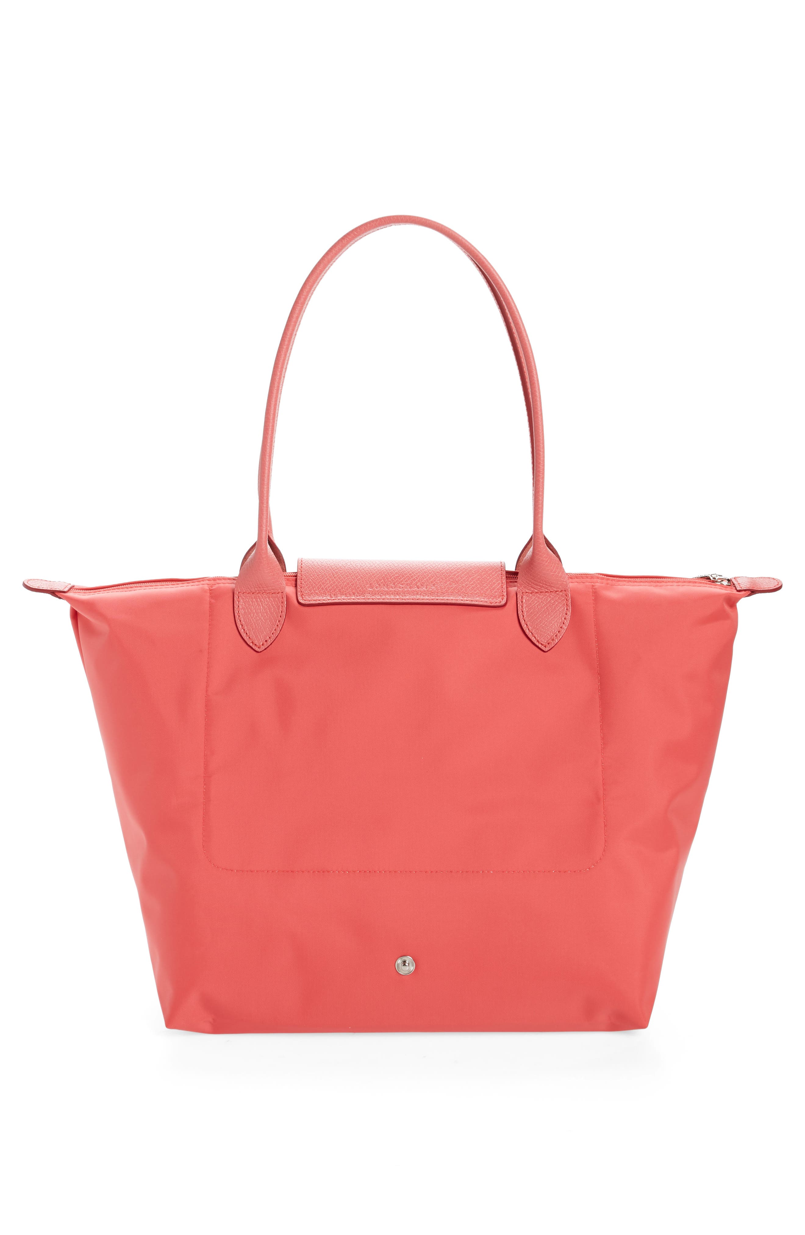 Le Pliage Club Large Shoulder Tote, Alternate, color, POMEGRANAT