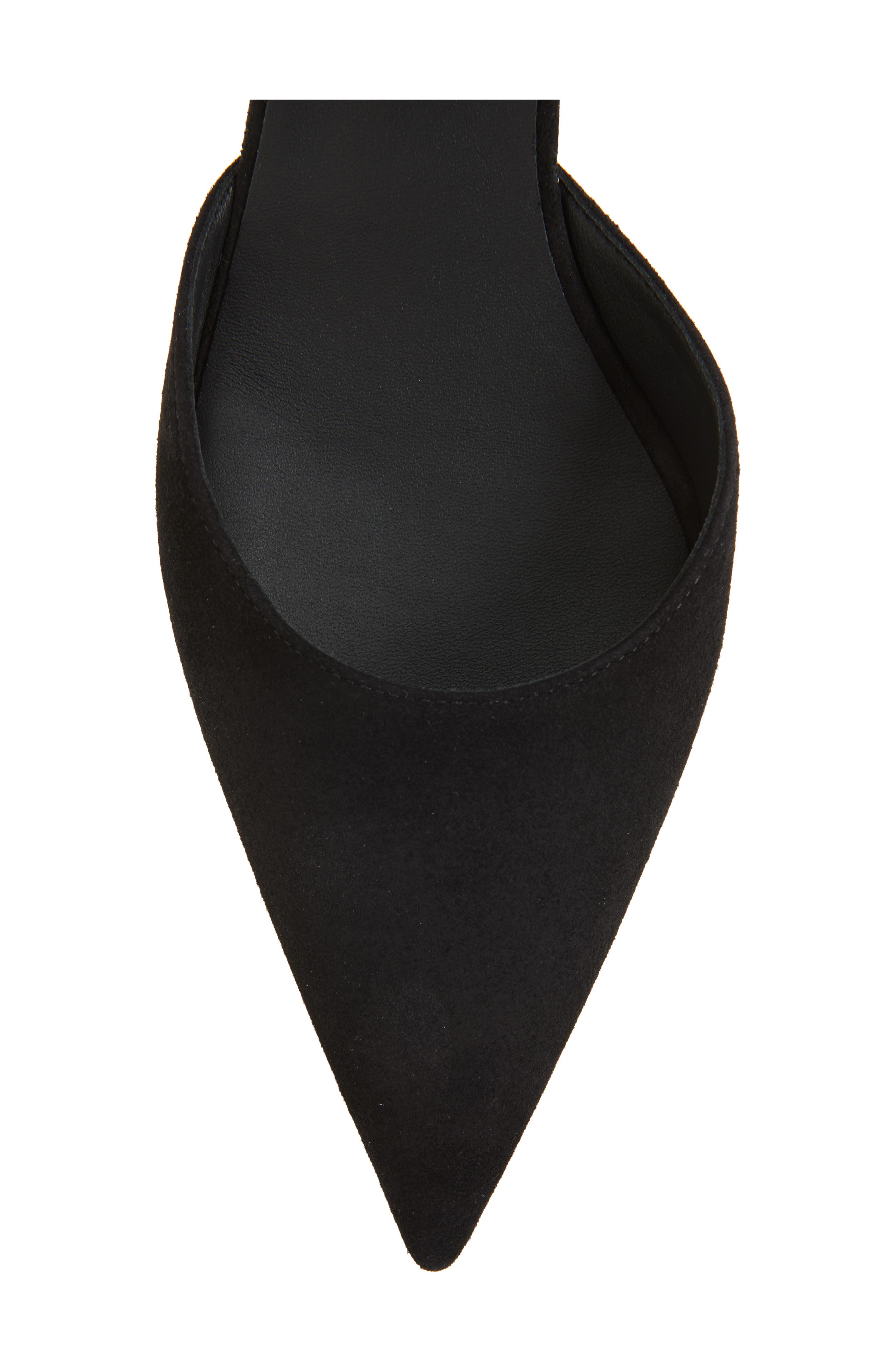 Alaïa Pointed Toe Bootie, Alternate, color, Noir