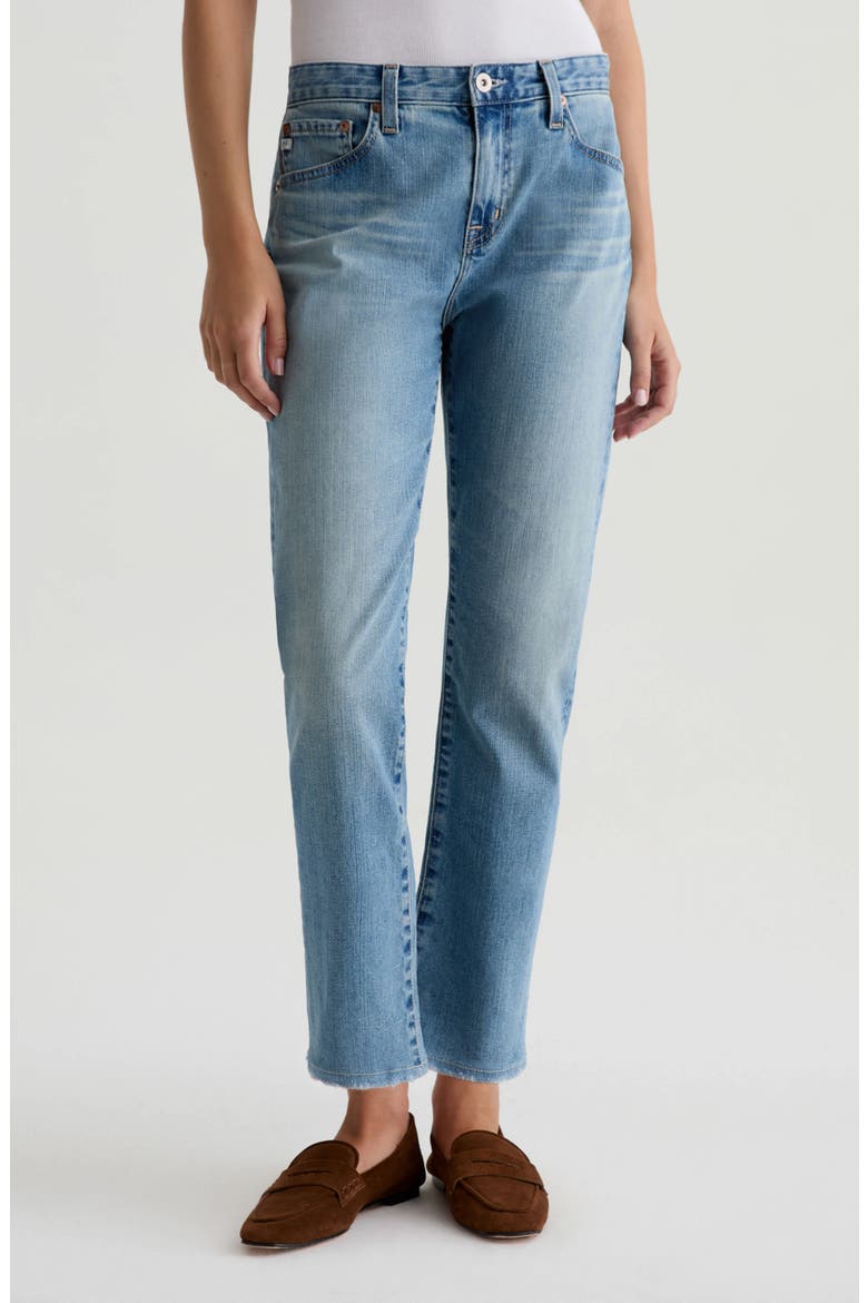 Ex-Boyfriend Slouchy Slim Jeans, Main, color, WESTERN FRONT