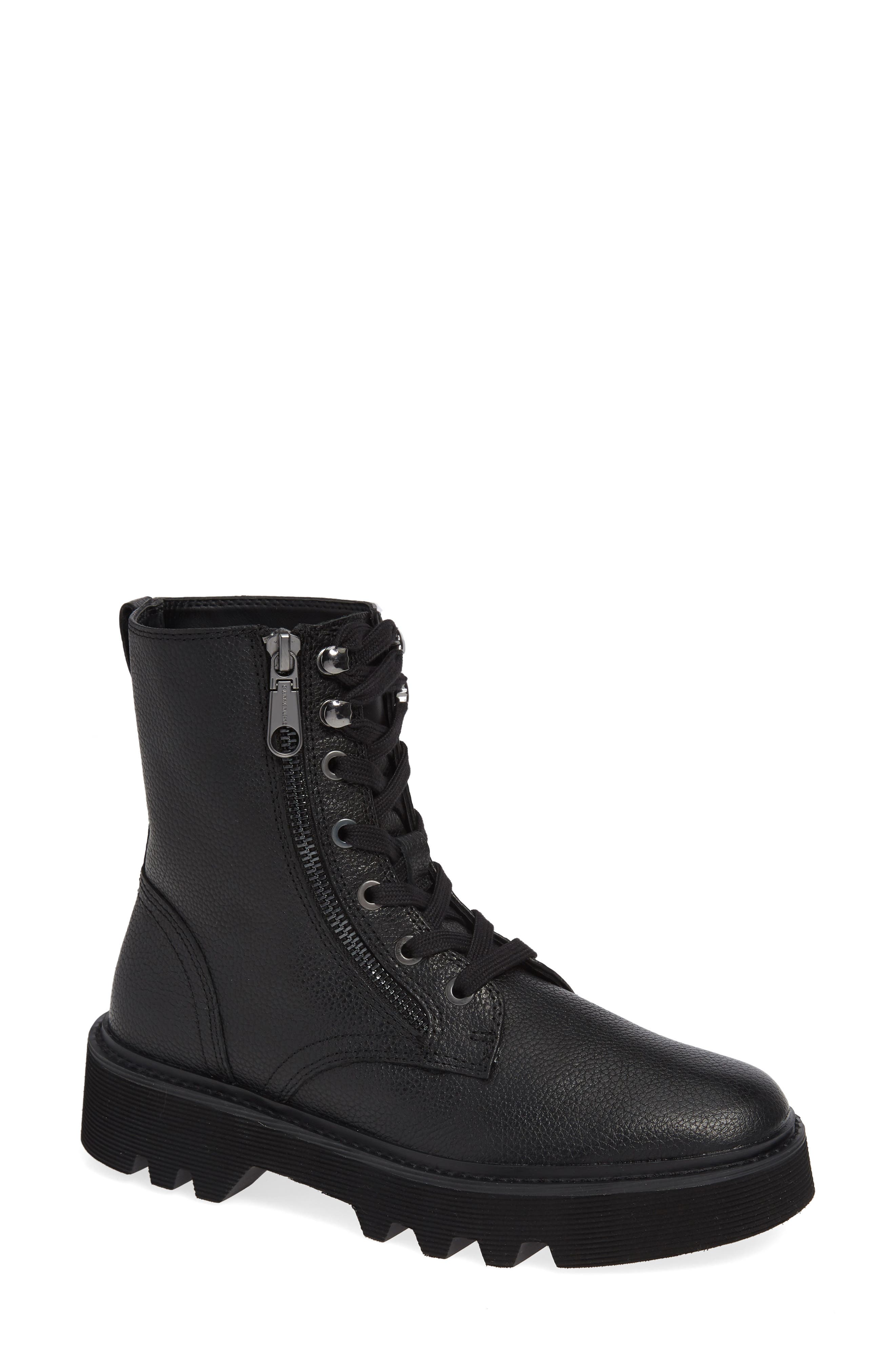 Calvin Klein Jeans Diahne Combat Boot, Main, color, 