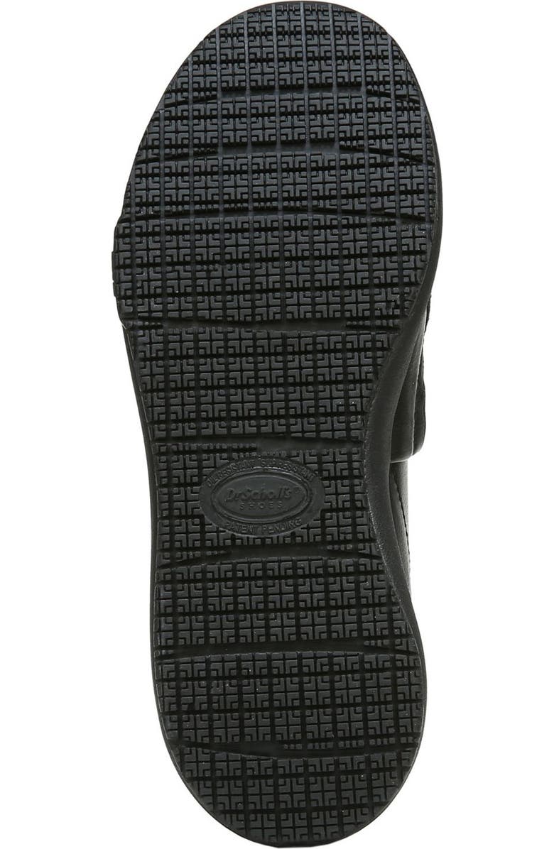 Dr. Scholl's Dive In Slip Resistant Work Slip-On Sneaker - Wide Width Available, Alternate, color, Black