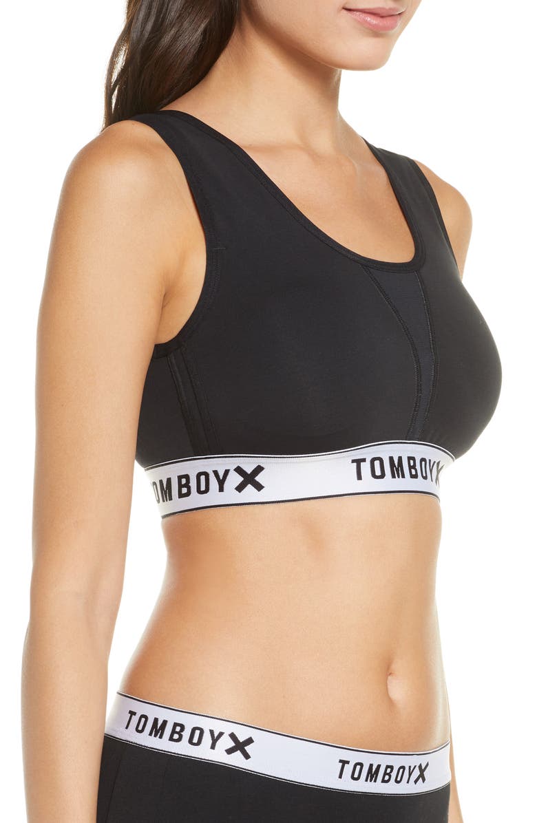 TomboyX Adaptive Soft Sports Bra, Alternate, color, 
