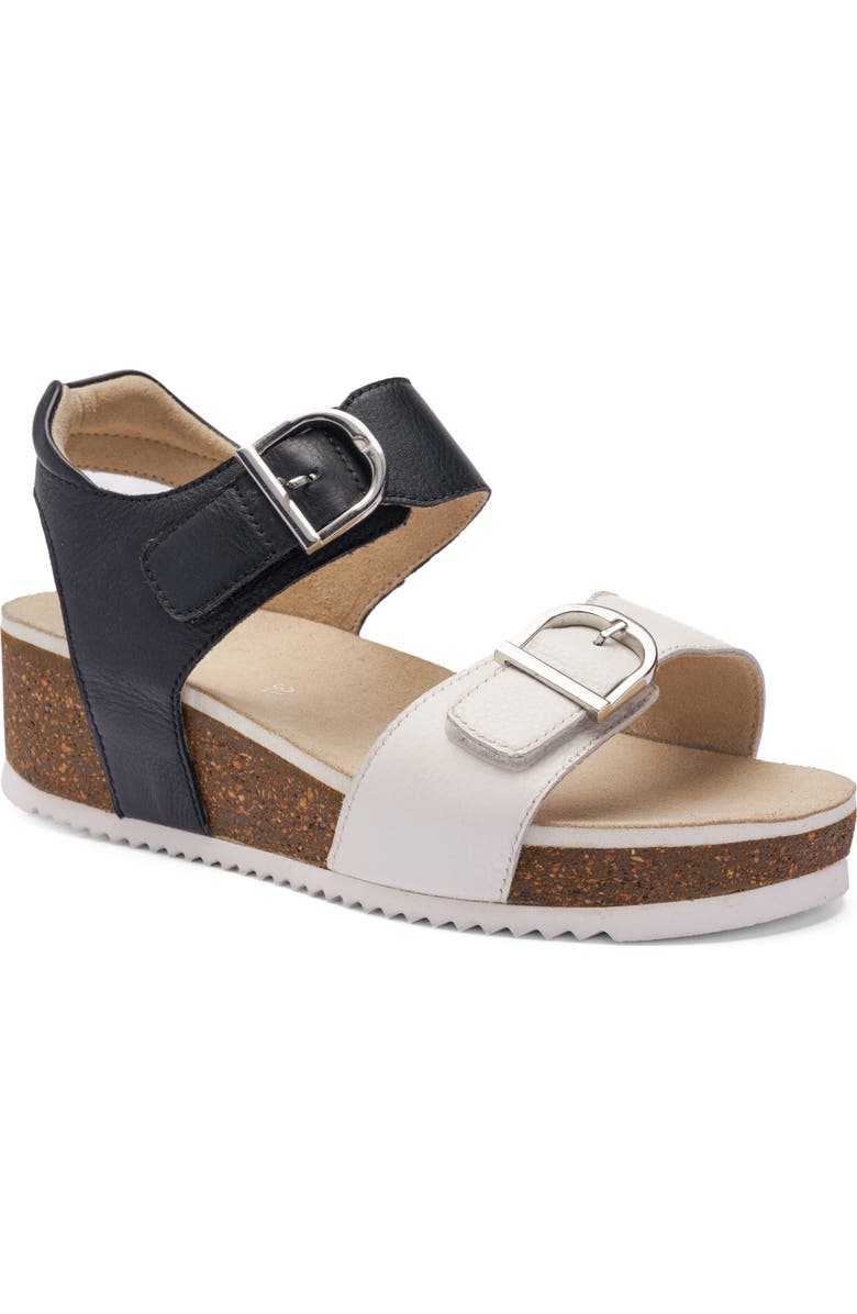 ara Nova Platform Wedge Sandal, Main, color, White