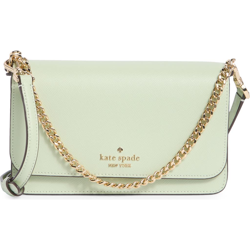 Kate Spade New York Madison Saffiano Crossbody Bag In Green