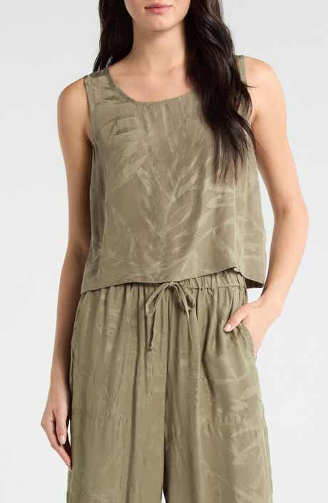 Maven Jacquard Crop Tank