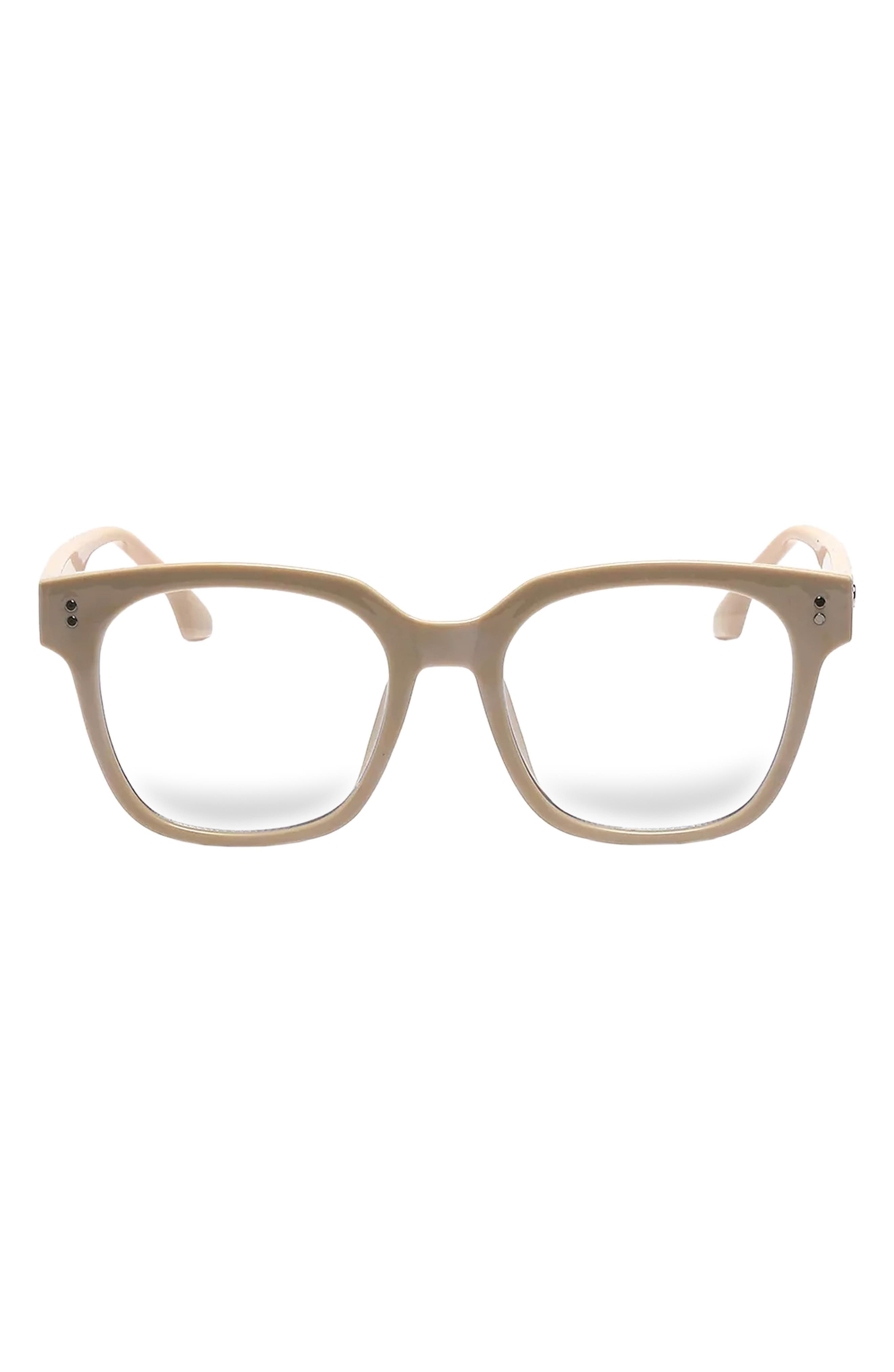 BEIGE/ CLEAR