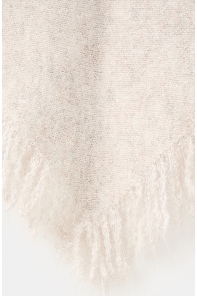 Fringed Shawl, Alternate, color, SAND
