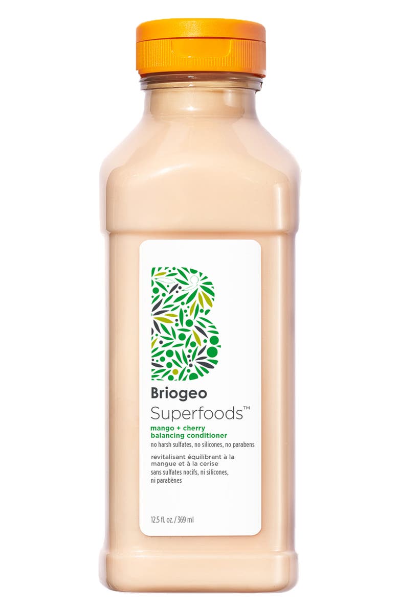 Briogeo Superfoods<sup>™</sup> Mango + Cherry Balancing Conditioner, Main, color, 