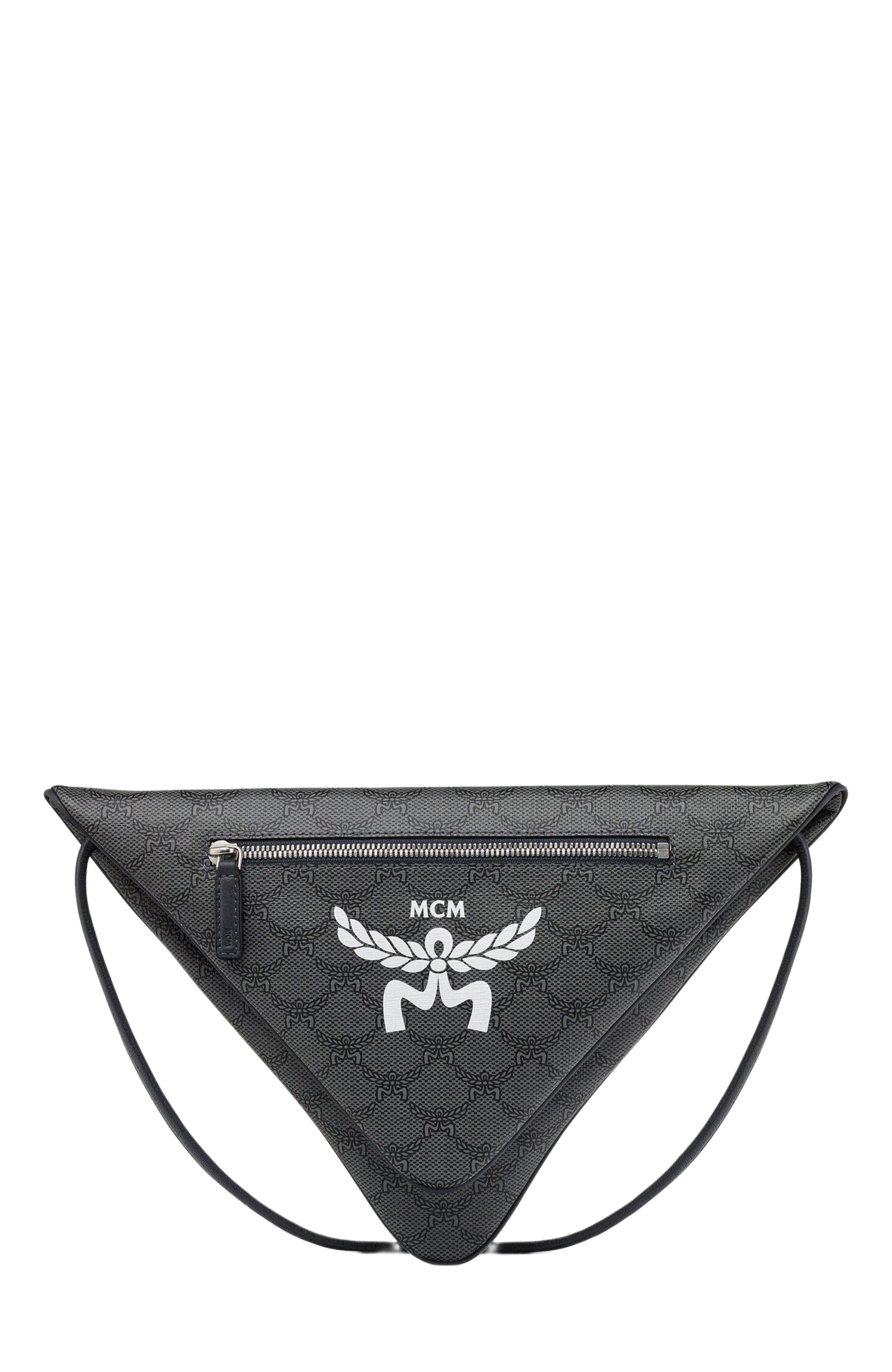 MCM Himmel Triangle Pouch in Lauretos, Main, color, 