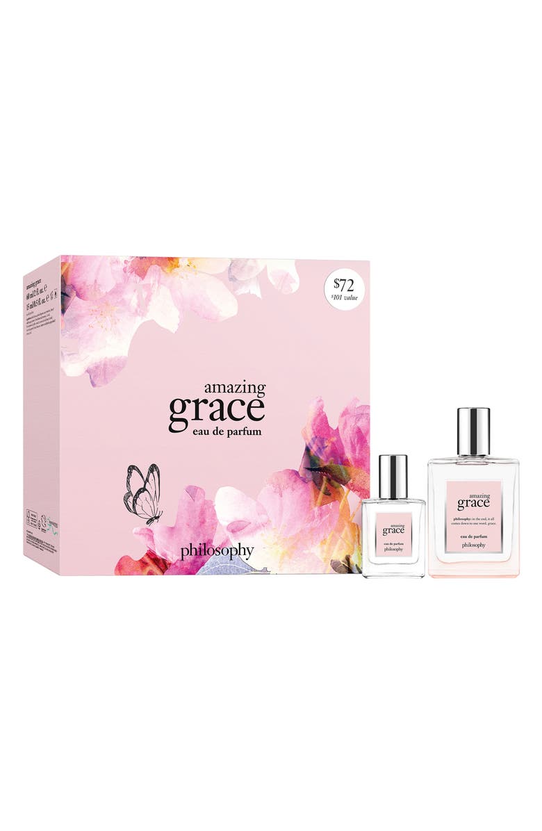 philosophy amazing grace eau de parfum set, Main, color,