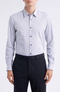 BOSS Roan Kent Slim Fit Button-Up Shirt