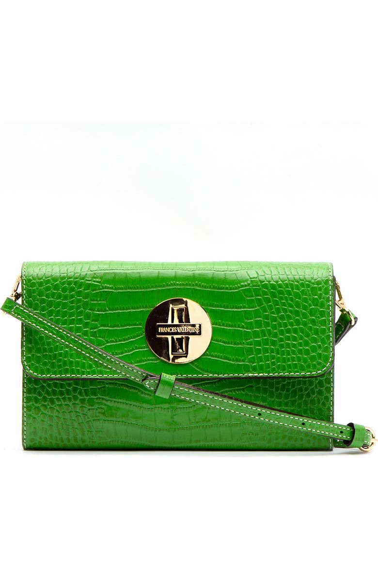 Frances Valentine Kelly Leather Crossbody Bag, Alternate, color,