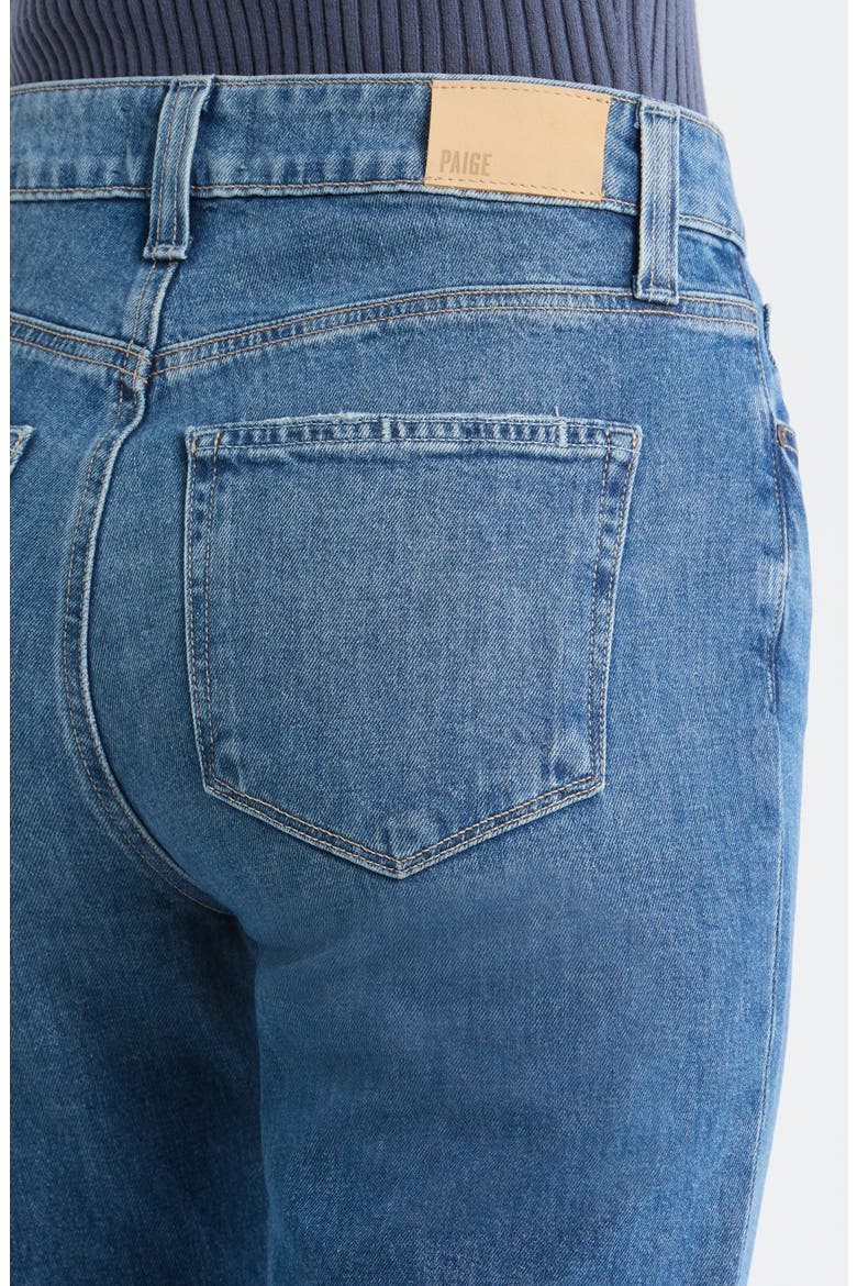 Stevie High Waist Ankle Straight Leg Jeans, Alternate, color, STONEVIEW