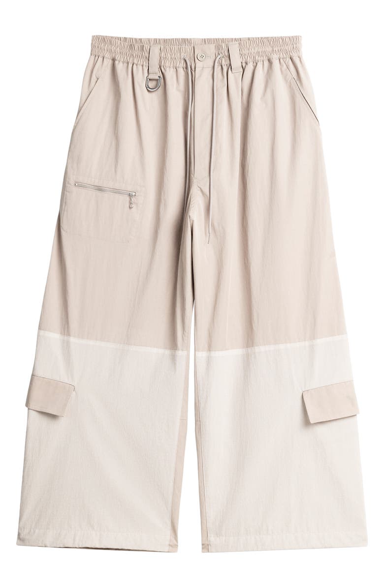 Y-3 Drawstring Straight Leg Pants, Alternate, color, Brown