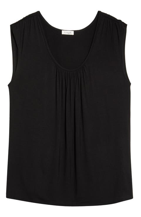 Drape Sleeveless Top