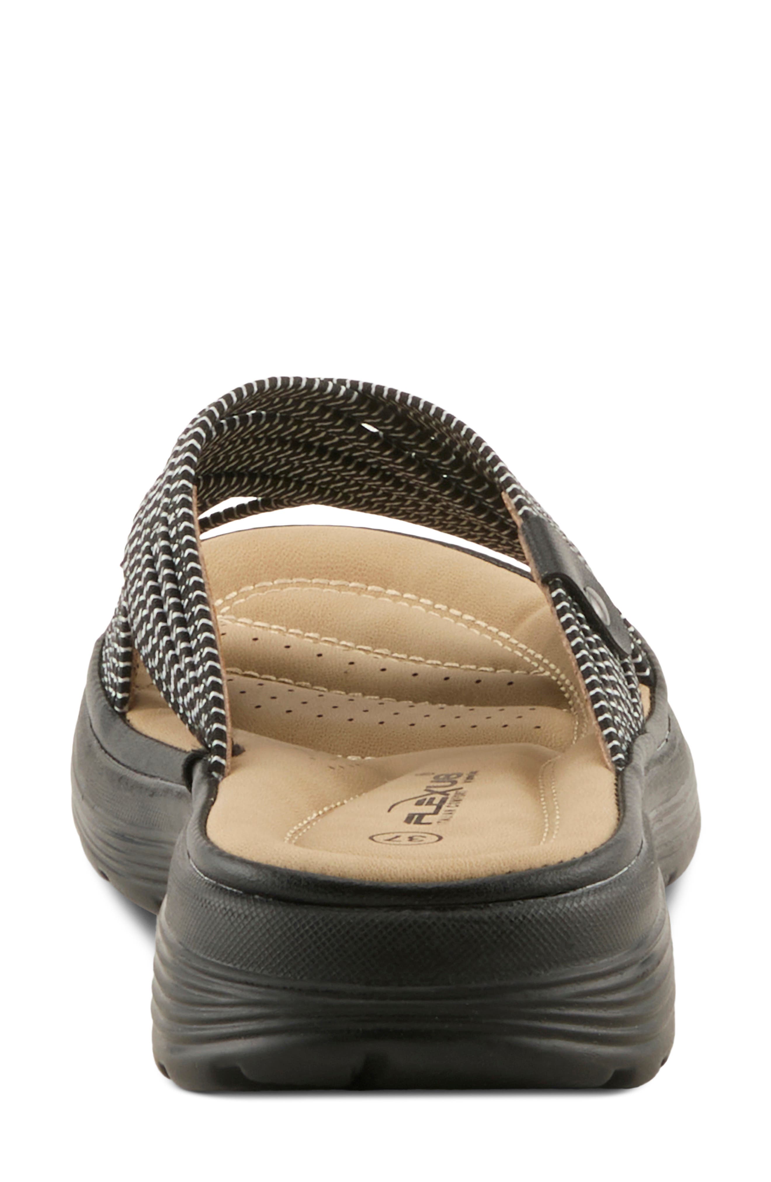 Flexus by Spring Step Gaspie Sandal, Alternate, color, Black