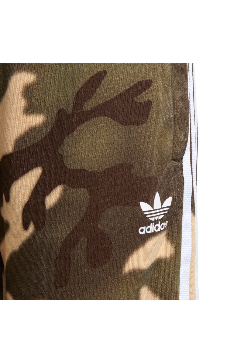 adidas Kids' 3-Stripes Camo French Terry Joggers, Alternate, color,