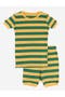 selected Striped Yellow & Green