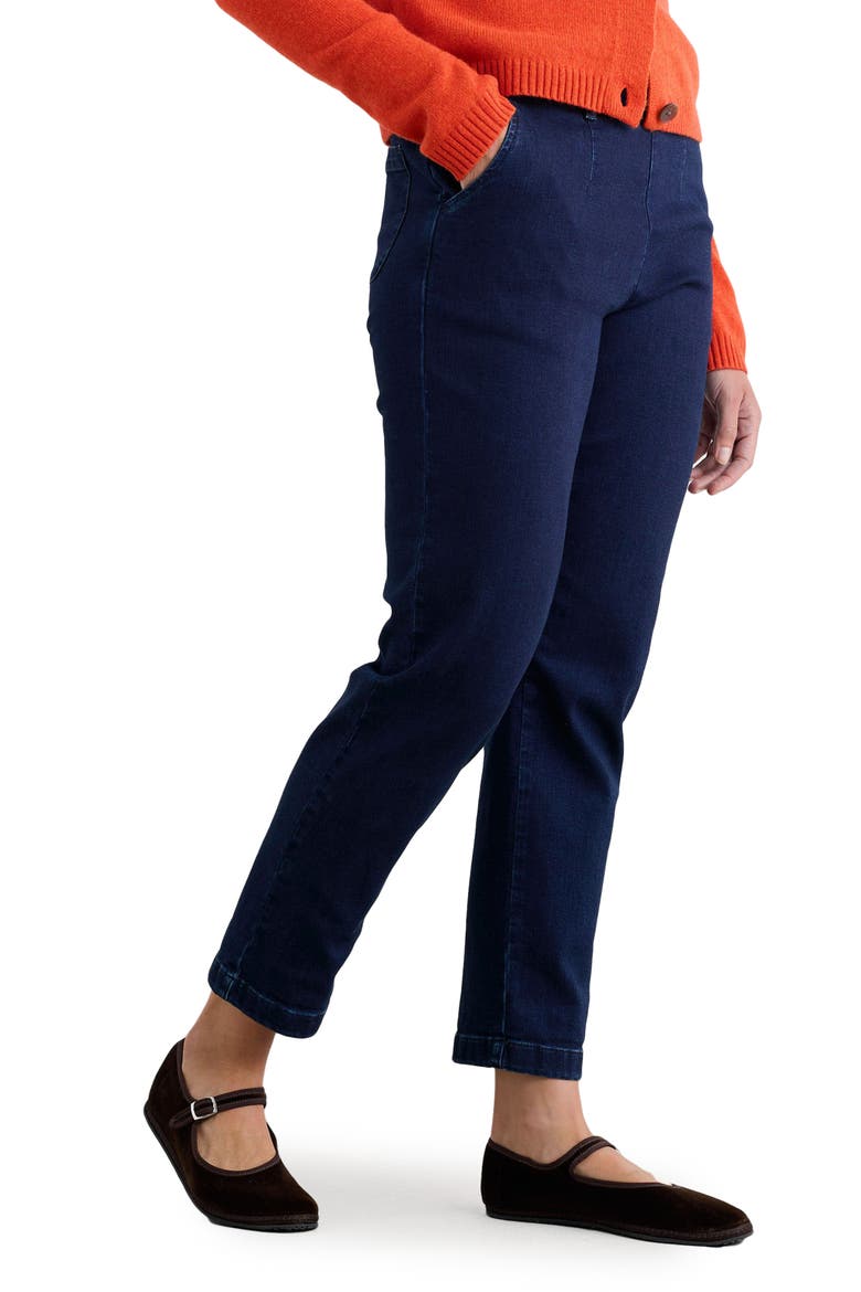 Waterdance Tapered Leg Pants, Alternate, color, DARK INDIGO WASH