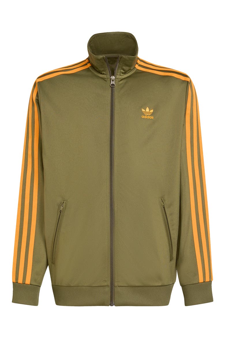 Kids' Firebird Recycled Polyester Track Jacket, Main, color, FOCUS OLIVE