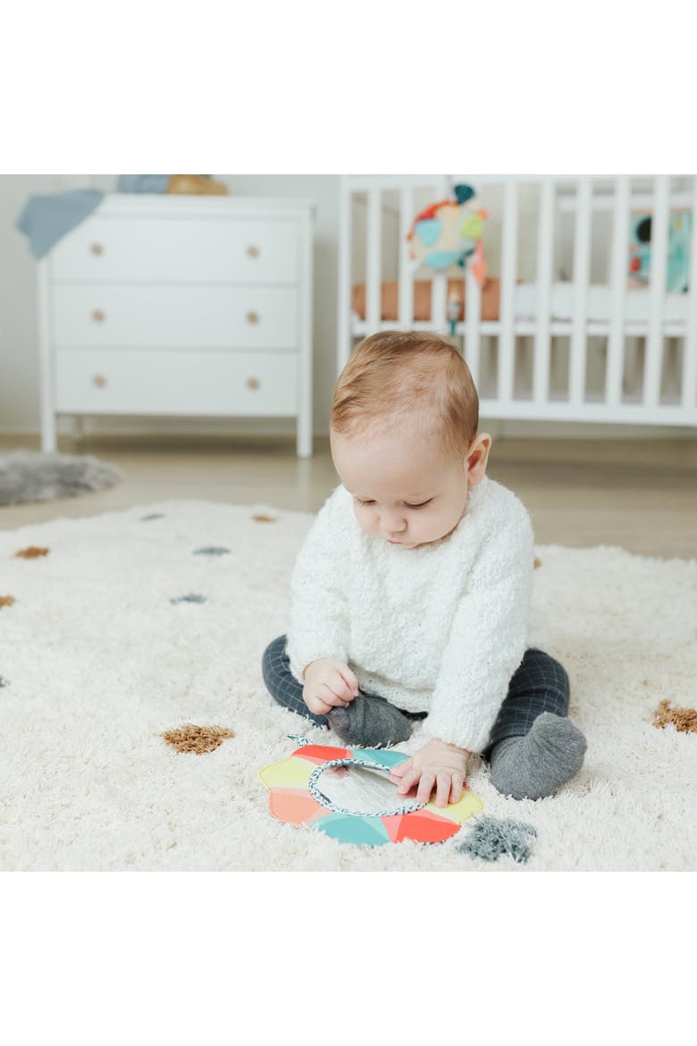 Feel to Learn Baby Crinkle Mirror, Alternate, color, Multi