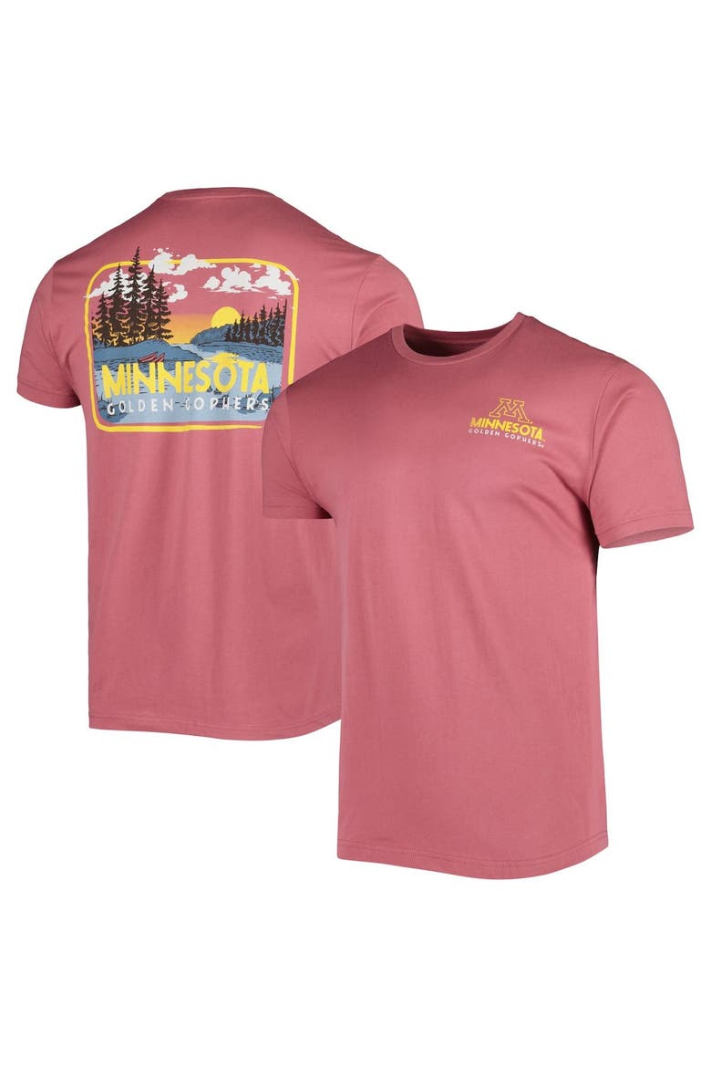 Men's Heathered Maroon Minnesota Golden Gophers Hyperlocal T-Shirt, Main, color, Maroon