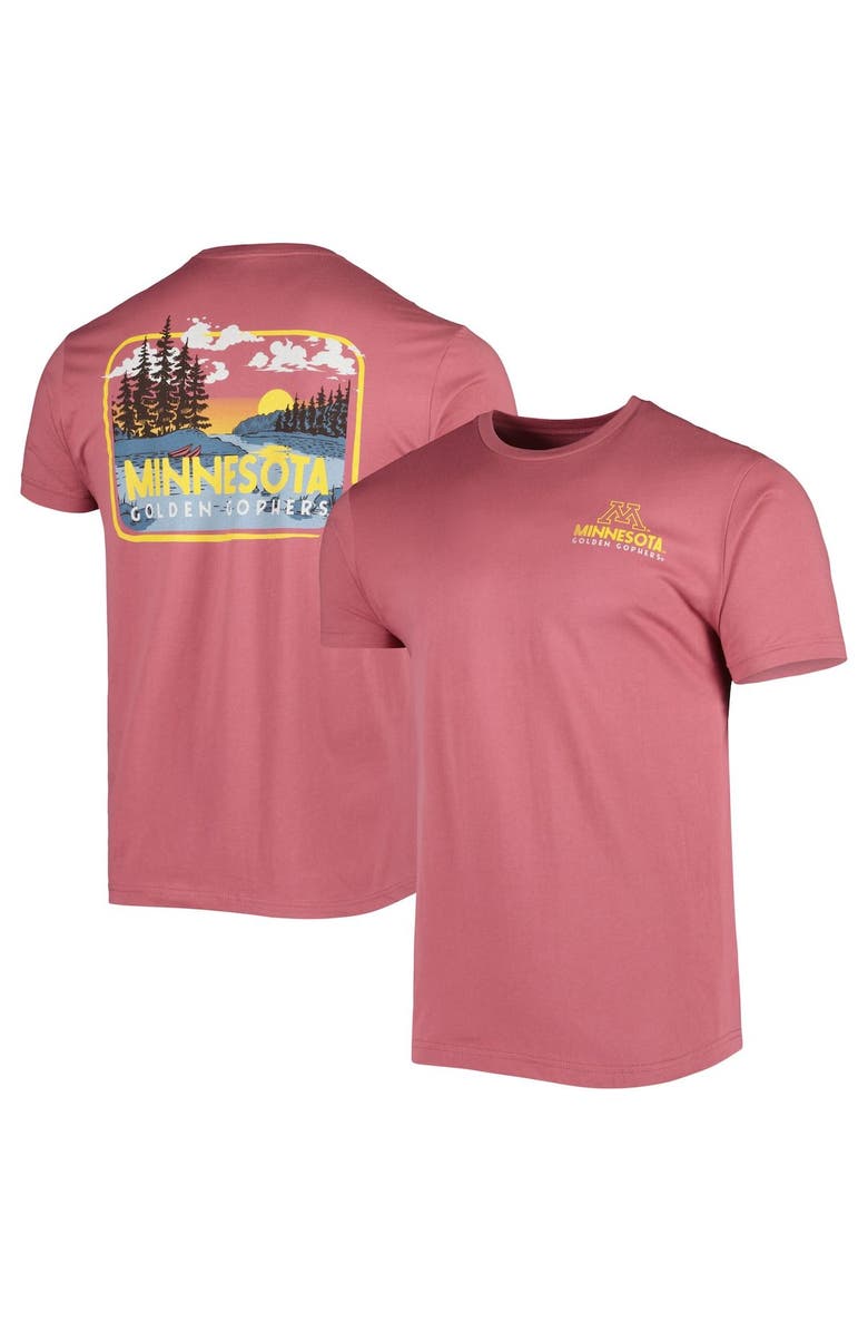 IMAGE ONE Men's Heathered Maroon Minnesota Golden Gophers Hyperlocal T-Shirt, Main, color, 